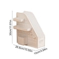 thumbnail image 3 of Desk Pegboard Storage Basket Set - Multi-Compartment Organizer for Dorm & Office, Document & Stationery Basket, Book & School Supplies Storage, 3 of 6