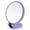 Purple, variant on 50X Magnifying Mirror,3-In-1 Magnifying Mirror, Handheld/Wall Mount/Tabletop Design, Double-Sided Makeup Mirror With 360° Adjustable Handle,24cm/9.45inch