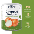 thumbnail image 2 of Dehydrated Chopped Onions Emergency Food Supply, 130 Servings, 25 Year Shelf Life, Great for Cooking and Baking - Dehydrated Meals, Survival Food Camping Essentials Can, 2 of 8