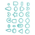 thumbnail image 3 of Clay Cutters, Clay Cutters Sturdy Material Various Shapes 24 Pcs Easy To Use  For Jewelry Making, 3 of 8