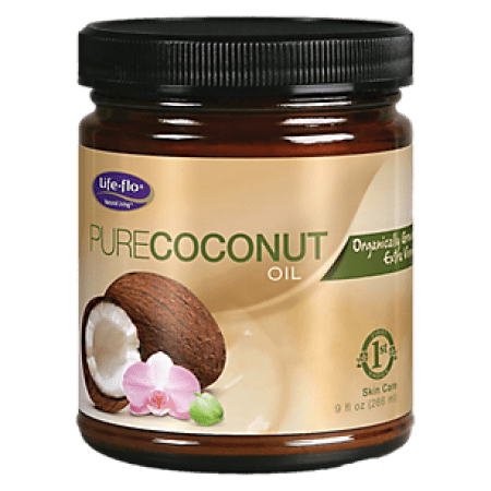 Life-Flo Health Organic Pure Coconut Oil Skin Care, 9 Oz