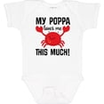 thumbnail image 3 of Inktastic My Poppa Loves Me Childs Crab Boys or Girls Baby Bodysuit, 3 of 5