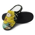 thumbnail image 4 of Simpsons Women's Cotton Slippers Warm Plush Lining Non-Slip Shoes Soft House Slippers Footwear 11-12(42-43), 4 of 8