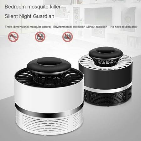 Best Bedroom Lamps Mosquito Killer Light Waterproof, 5W USB Smart Optically Controlled Insect Killing Lamp,Fly Insect Bug Mosquito Kill Zapper Killer,Bug Zappers ()