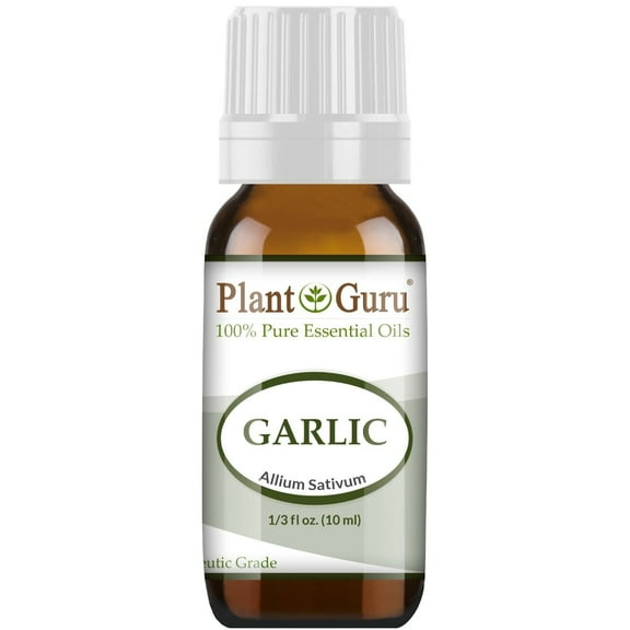 Garlic Essential Oil - 10 ml. 100% Pure Natural Undiluted Therapeutic Grade Allium Sativum