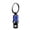 Blue, variant on Bit Holder Keychain,1/2 inch Socket Hex Shank Bit Holders Keychain for Impact Drills Nut Driver,Quick Release Screwdriver Drill Extension Bar Tool,Portable Bits Holder for Men
