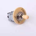 thumbnail image 2 of Botón crema de interruptor de palanca de 3 vías Yuyangstore para guitarra LP, 2 of 6