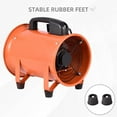 ZHON Portable Blower Fan 110v High Velocity Industrial Ventilator High
