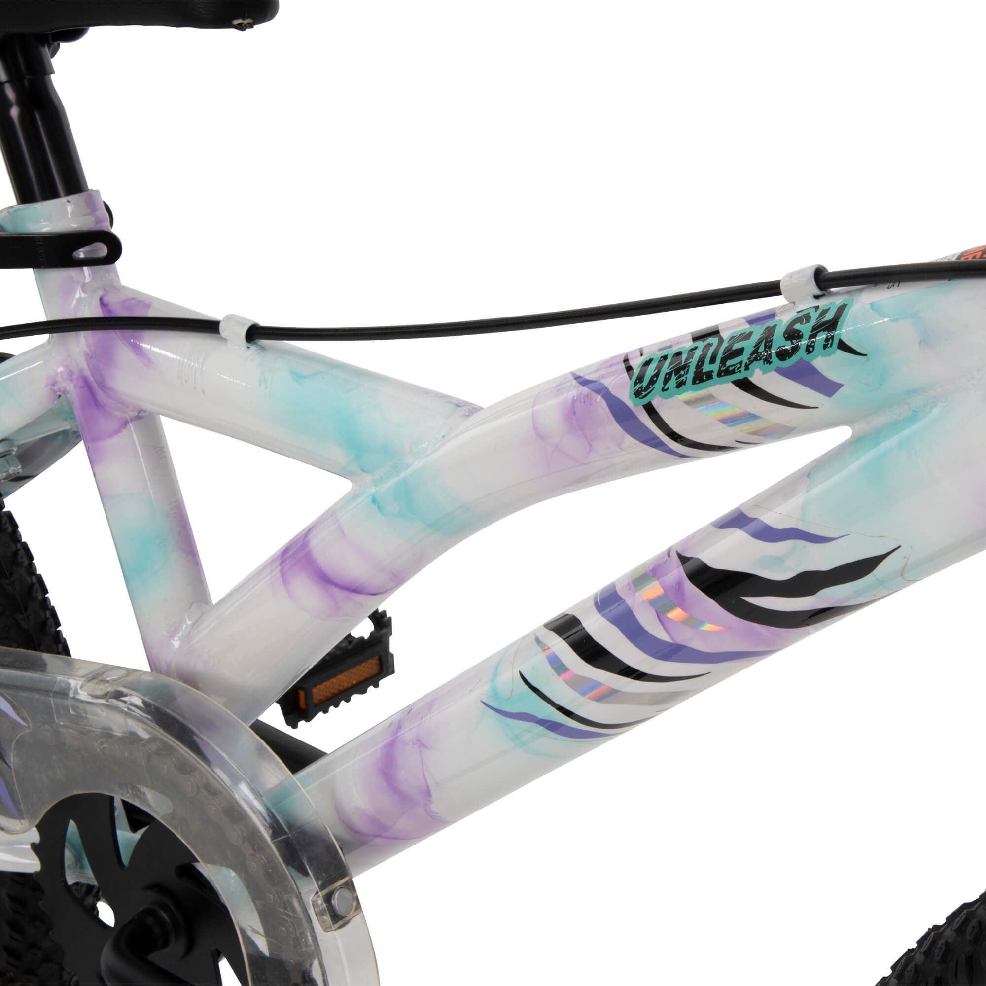 Huffy 18 inch Unleash Girls Bike for Kids Purple