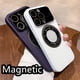 thumbnail image 3 of Funda Magnética Con Logotipo Agujero Para iPhone 14 13 12 Pro Max 14 Plus A Prueba De Golpes Para Teléfono Mate PC Len Glass De Cargador Inalámbrico, 3 of 4