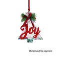 thumbnail image 2 of Bewildely Colgante de Navidad Chimenea Árbol de Navidad Decoración colgante Festival de vacaciones Atmósferas Pieza de Regalo Escaparate Puerta Kits de decoración para fiestas Árbol Bewildely HA069785-03, 2 of 6
