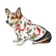 thumbnail image 6 of Uemuo Gnomes Merry Christmas for Winter Dog Hoodie Sweatshirts with Pockets Warm Dog Clothes for Small Dogs Chihuahua-Medium, 6 of 8