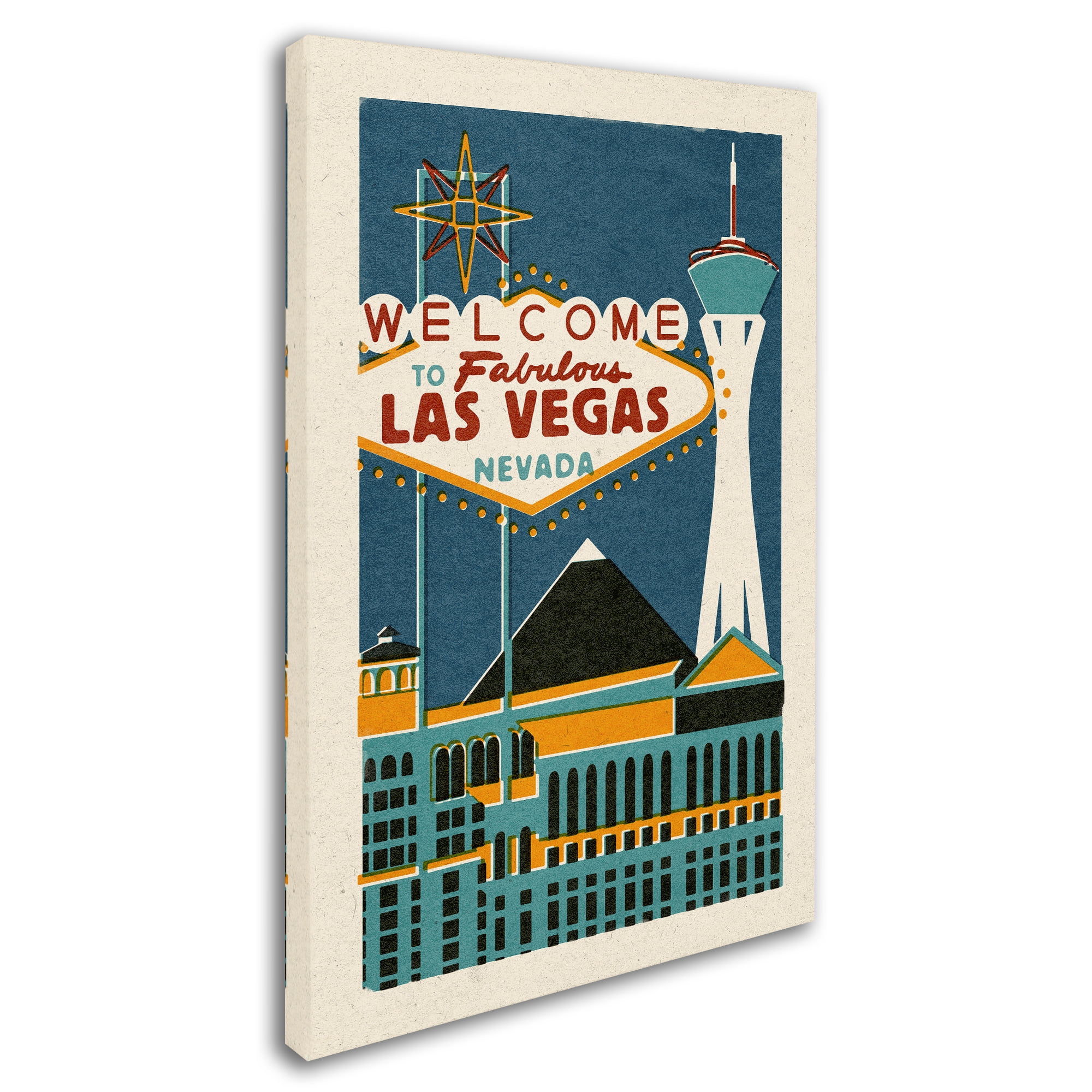 Trademark Fine Art 'Travel 101' Canvas Art by Lantern Press
