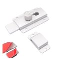 thumbnail image 2 of Verrou de Sécurité en Alliage d'Aluminium Solide pour Entrepôt Garde-Robe Domestique Argent, 2 of 10