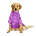 thumbnail image 3 of iOPQO Pet Sweater and winter Autumn And Winter Medium And Large Dogs Keep Warm Sweater Pet Clothes Purple 9XL, 3 of 5