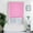 Pink, variant on Shengshi Waterproof Shades Window Treatment Valance Room Darkening Curtain Free Punching Tie Up Shade Installed By Adhesive Tape 60x150cm Purple