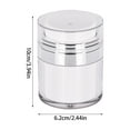 thumbnail image 6 of Airless Pump Jar Container for Cream, Pump Moisturizer Container, Empty Cream Subpackage Jar Vacuum Bottle Dispenser for Skincare Makeup Lotion, 6 of 6