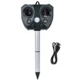 thumbnail image 2 of Electronic Animal Repeller, Infrared Induction Dog Repeller Small Portable For Yard For Garden ANGGREK AH3033, 2 of 8