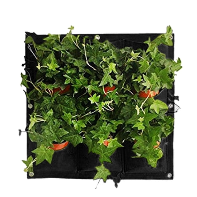 PRETXORVE Greening Hanging Wall Garden Planter 9/18 Pocket