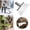 Stainless steel, variant on 8-12in Multifunctional Stainless Steel Cleaning Shovel, 2026 Upgraded Weeder & Floor Scraper for Garage Garden Home, Height-Adjustable Ergonomic Handle Compatible