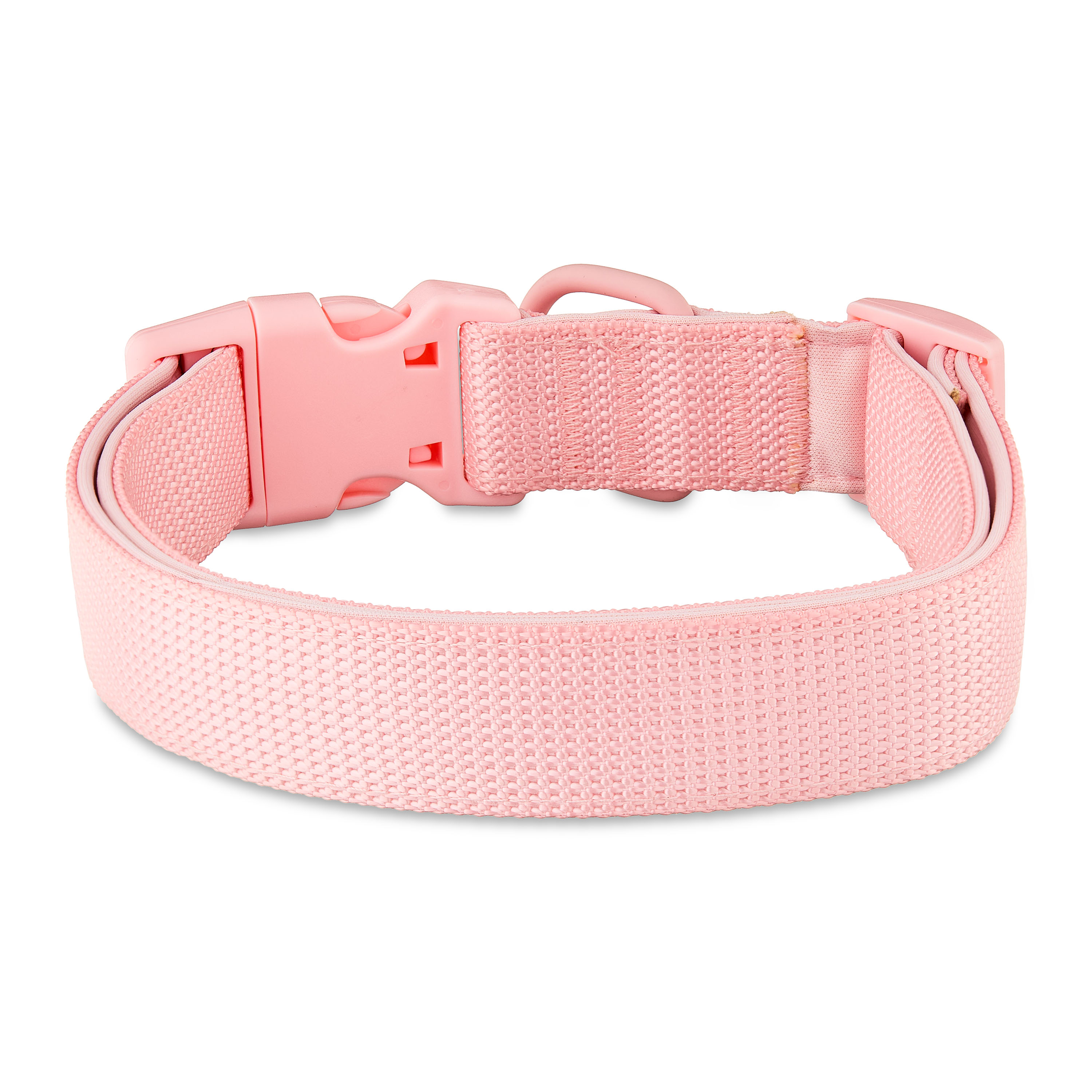 Vibrant Life Neoprene Cushioned Adjustable Dog Collar, Soft Pink, XL