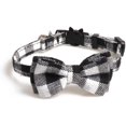 thumbnail image 4 of LAICAIW 2 Colliers pour Chats, avec Nœud Papillon Détachable Réglable et Clochette Argentée, pour Cou de Petits Chiens et Chats 7.8 Pouces-10.2 Pouces, 4 of 7