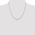 thumbnail image 5 of Primal Silver Sterling Silver 1.5mm Diamond-cut Rope Chain, 5 of 7