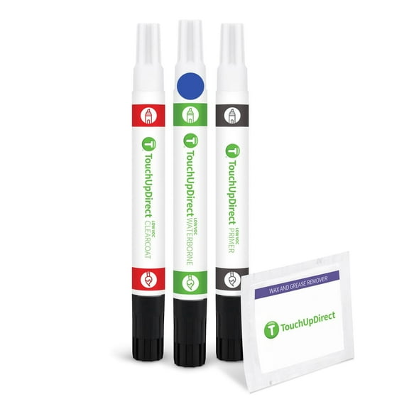 TouchUpDirect SAL Abyss Blue Pearl for Subaru Exact Match Touch Up Paint Combo - Preferred Kit