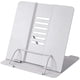 thumbnail image 1 of Soporte de lectura, soporte de libro para libro de cocina, soporte de libro de Metal plegable para niños Sincero Hogar, 1 of 2
