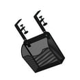 thumbnail image 1 of Soporte de Almacenamiento Debajo de la Mesa Gloria Cesta de Escritorio con Abrazadera Negro, 1 of 9