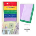 thumbnail image 4 of QUMONIN Standard Pocket Chart Learning Cards Holder Teaching Aid Pocket Chart Wall Hanger, 4 of 9