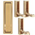 thumbnail image 1 of Foldable Wall Hook Zinc Alloy Mounted Wall Hook 4Pcs for Home Organization, 1 of 4
