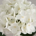thumbnail image 4 of Nearly Natural Hydrangea Artificial Floral Stem Sprays - 20" - White - Set of 3, 4 of 9