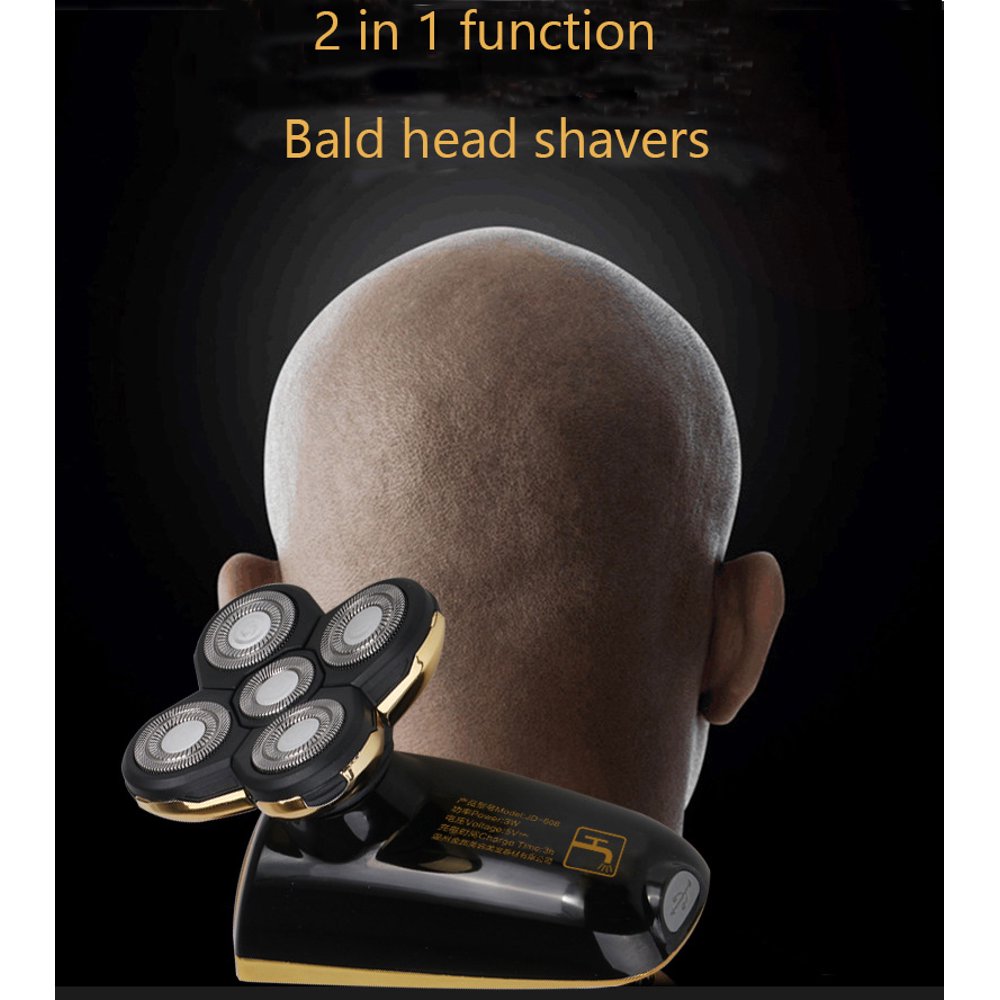 iMeshbean Best Bald Head Shavers Smart Smooth Cord Cordless 5 Headed