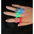 thumbnail image 5 of Anillos que brillan en la oscuridad, rosa, verde, azul, Venus Orb, anillos para mujeres, hombres y niñas, anillo brillante de resina de moda, anillos estéticos acrílicos para niños lindos, 5 of 5