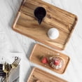 thumbnail image 3 of [CLEARANCE PRICE]Wooden Tray Solid Rectangular Wooden Tray Disk Japanese Tea Tray, 3 of 6