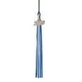 thumbnail image 3 of Class Act Graduation Graduation Tassel - 2019 - Silver Charm - 3 Color, Blue / Silver / White, 3 of 9