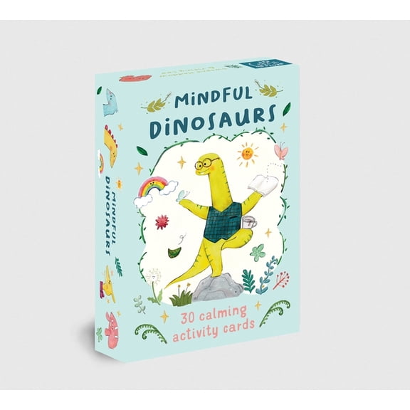 Mindful Dinosaurs: 30 Calming Activity Cards, (Hardcover)