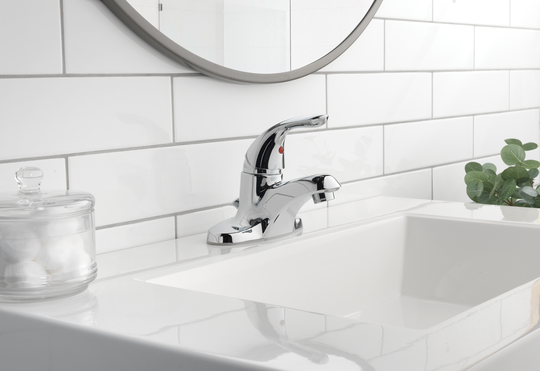 Mainstays 4 Inch Centerset Single Handle Bathroom Faucet photo 7