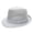 #01Light Gray, variant on Unisex Fedora Trilby Hat Mesh Breathable Sun Hat Men Women Summer Outdoor Sun Protection Dress Hat for Beach Travel Vacation Black