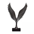 thumbnail image 1 of 2 Estatuas Nórdicas De Ala De ángel, Escultura Artística De Resina Para Dormitorio, Hotel, Oficina, Color Negro, 1 of 4
