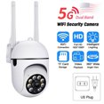 YTBW Wireless Security Camera System Home 5G Wifi Night Vision 1080P