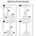 thumbnail image 1 of tredstone Stainless Steel T Shape Towel Holder Stand Towel Rack for Home Bathroom A, 1 of 9