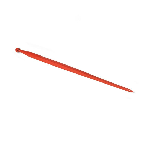 32" Square Hay Bale Spear 1350lbs capacity 1 3/8" wide w/ nut and sleeve Conus 1