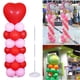 thumbnail image 4 of Columna de Base de globos de plástico, estante ligero para globos para fiesta de cumpleaños y boda, 4 of 4
