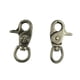 thumbnail image 1 of 3x2 clips de ganchos giratorios antiguos para llavero. 3 piezas, 1 of 7