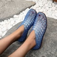 thumbnail image 2 of Jelly Mesh Ballet Ballerina For Women Adult Hollow Jelly Clear Sandals Beach Ballet Low Heel Comfortable Summer Beach Jelly Shoes, 2 of 8