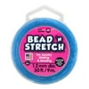 Toner Plastics 1.2 mmx30' Bead 'N Stretch Blue Glitter