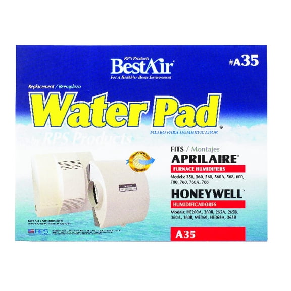 BestAir A35 Replacement Metal Water Pad for Aprilaire models 13.125” x 10” x 1.5”