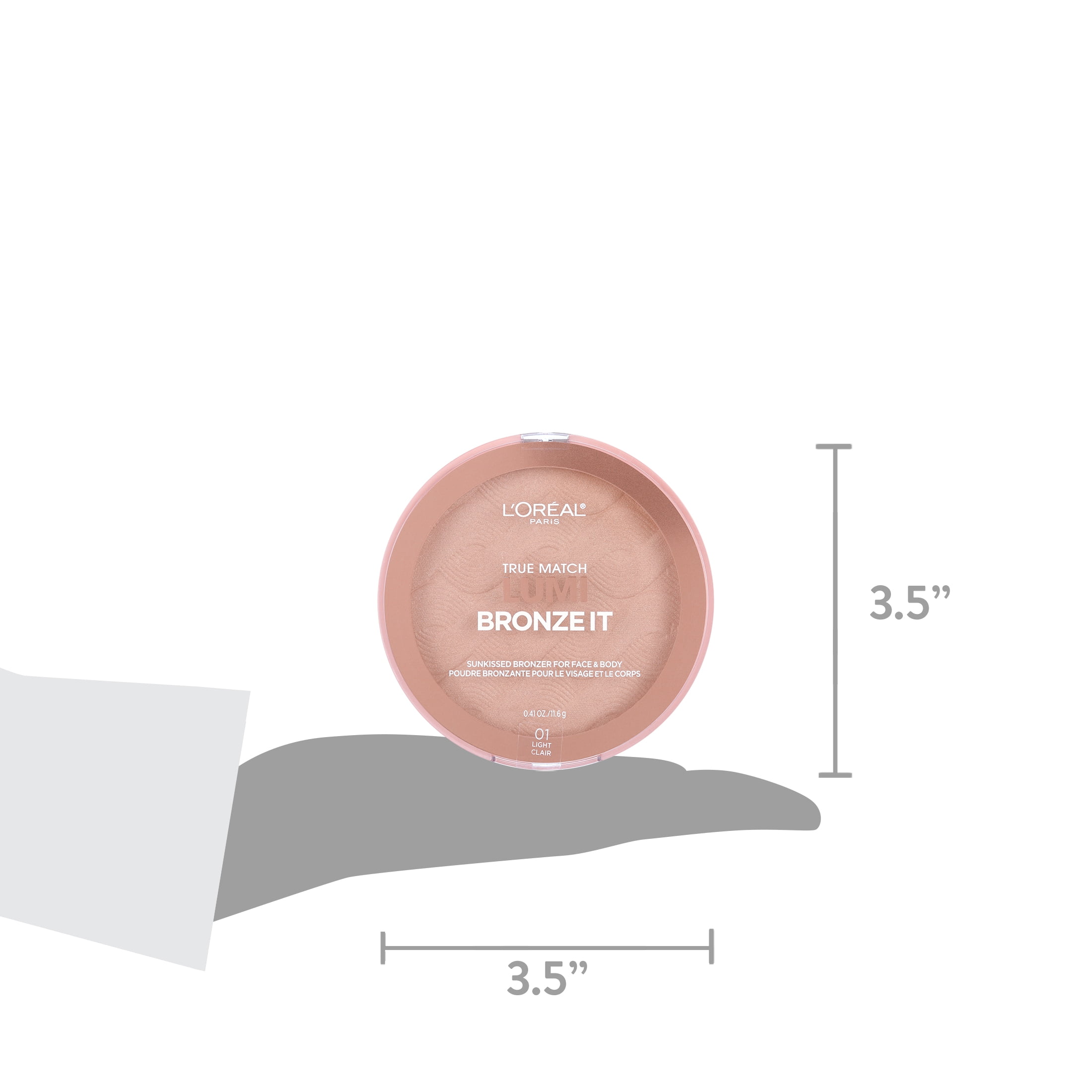 L'Oreal Paris True Match Lumi Bronze It, Light, 0.41 fl oz